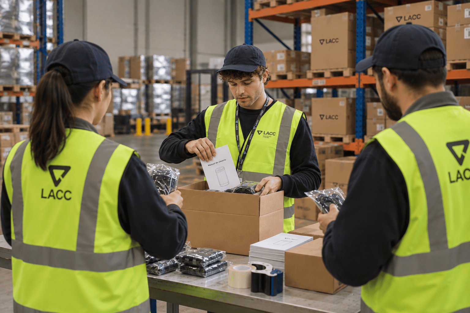 Preparación y armado de productos